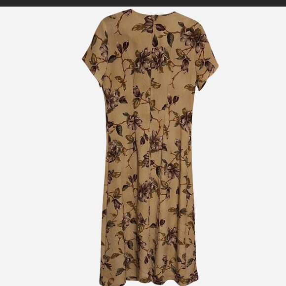 Miss Dorby vintage floral maxi dress size 8 - Picture 3 of 7